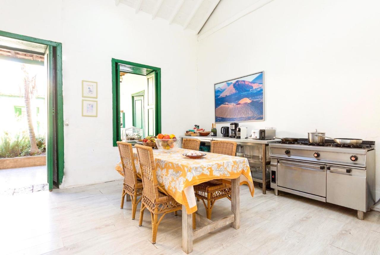 Detached Villa With Garden, Heated And Private Pool, Sea View, Parking Free Tijoco de Abajo 외부 사진