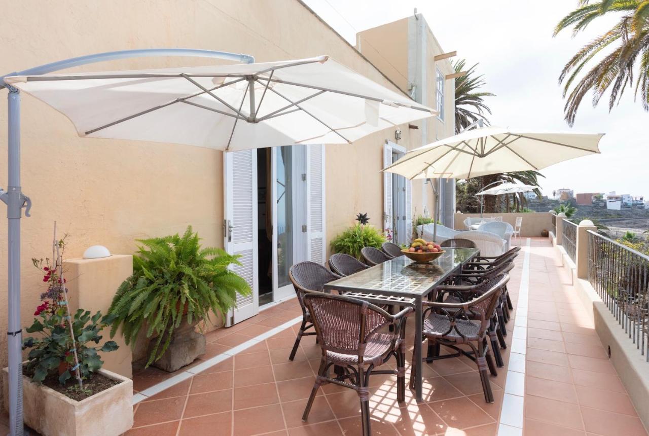 Detached Villa With Garden, Heated And Private Pool, Sea View, Parking Free Tijoco de Abajo 외부 사진